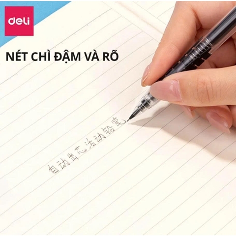 Ruột bút chì Deli SH218 ngòi 2B 0.5mm mịn bền ít gãy, nét rõ ràng