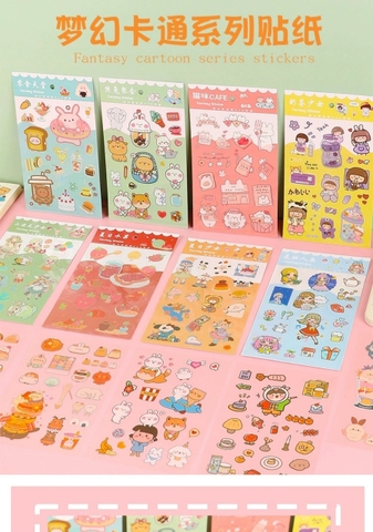 Sticker trong 6tấm mẫu ngẫu nhiên