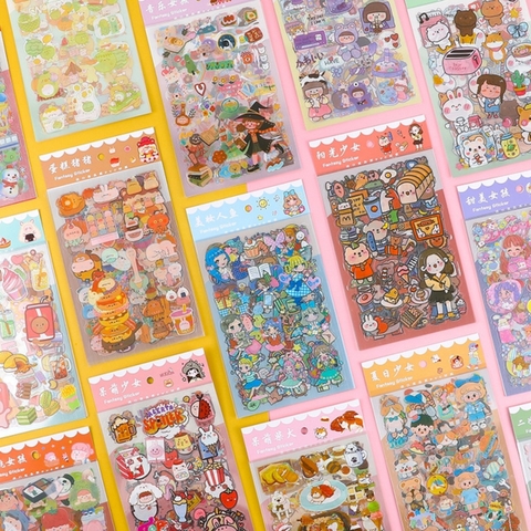 Sticker trong 6tấm mẫu ngẫu nhiên