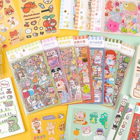 Sticker trong 6tấm mẫu ngẫu nhiên
