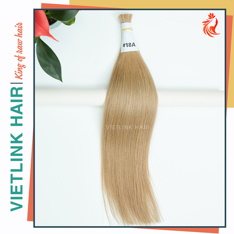 VIETNAMESE STRAIGHT BULK HAIR | #18A COLOR