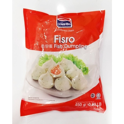 Viên bánh bao trứng cá hồi - 450g