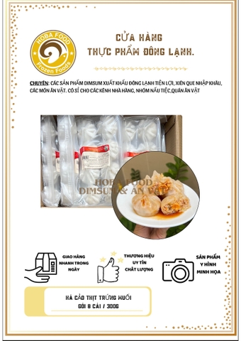 Há Cảo Thịt Trứng Muối 50G