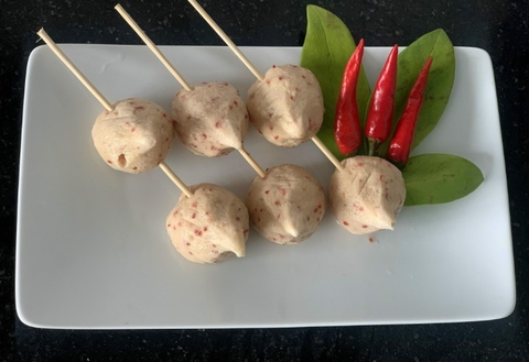 Cá viên vị cay Mala nhân thịt gà - 1KG