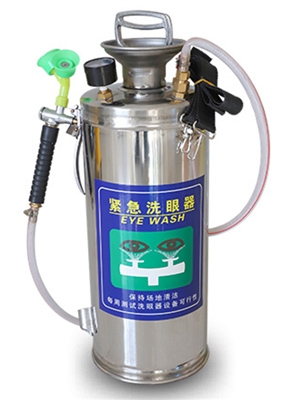 Bình rửa mắt khẩn cấp di động bằng inox dung tích 12 lít