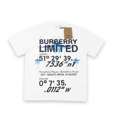 Burberry Established 1856 T-Shirt - White | Hangau.Vn