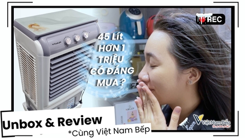 Review Quạt điều hòa ( quạt hơi nước ) 45L chỉ 1 triệu 5 | Unbox và đánh giá tại SayHome