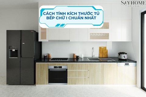 Cách Tính Kích Thước Tủ Bếp Chữ I Chuẩn Nhất