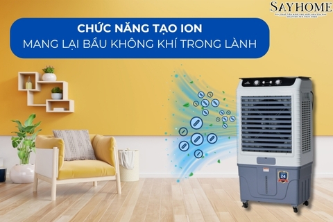 Công nghệ ion âm là gì? Vì sao nên sử dụng quạt điều hoà tạo ion?