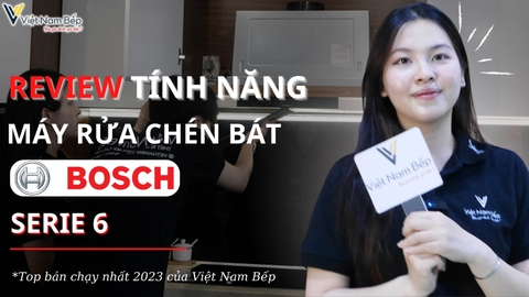 Giới thiệu tính năng của máy rửa bát BOSCH serie 6 | SayHome