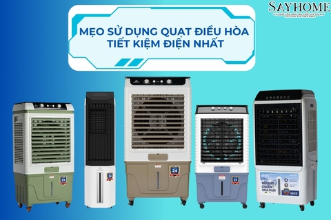 Quạt điều hòa có tốn điện không? Mẹo dùng quạt điều hòa tiết kiệm điện nhất