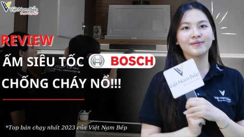 Review ấm siêu tốc BOSCH chống cháy nổ và có độ bền vượt trội | SayHome