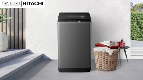 Máy Giặt HITACHI LTL 09MV00 GG Cửa Trên Inverter - Smart Wash 9kg tại thành phố Hồ Chí Minh