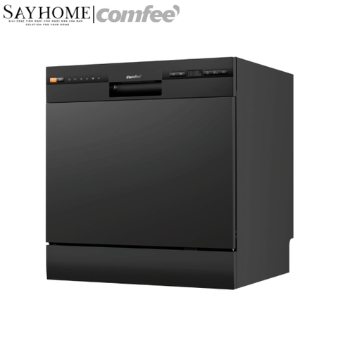 Máy rửa chén COMFEE màu xám đen CDW-8F60RB 10 bộ đồ ăn Châu Âu tại thành phố Hồ Chí Minh