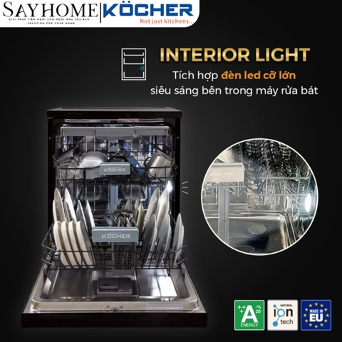 Máy rửa bát Kocher KDEU 8855S7 Series 7 tại thành phố Hồ Chí Minh