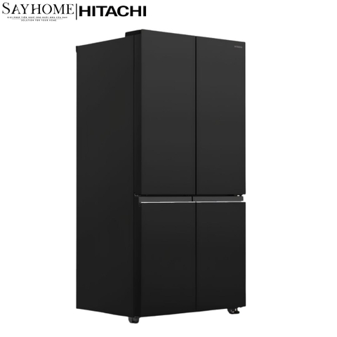 Tủ lạnh 4 cánh màu đen Hitachi R-WB640PGV1-GCK 569 Lít - Hàng chính hãng