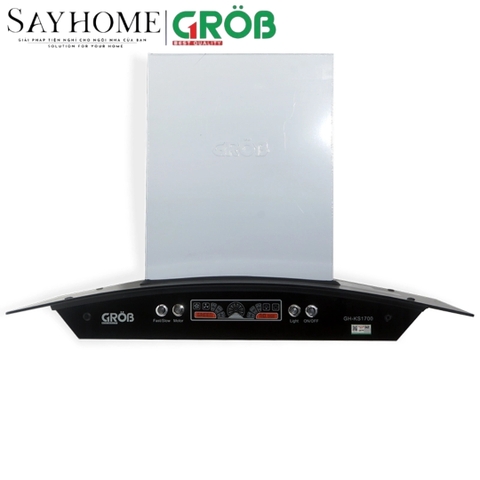Máy hút mùi kính cong GROB GH-KS1700, GH-KS1900 tại thành phố Hồ Chí Minh