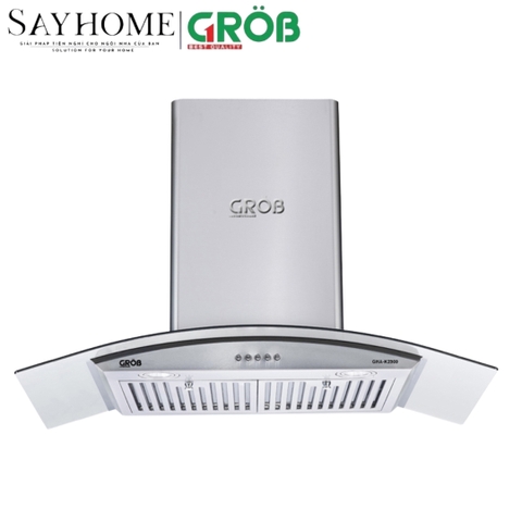 Máy hút mùi kính cong GROB GHA-K2700 NEW, GHA-K2900 NEW tại thành phố Hồ Chí Minh