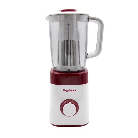 MÁY XAY SINH TỐ NAGAKAWA NAG0816 (450W) 3 CỐI - LƯỠI DAO, LỌC INOX 304 - HÀNG CHÍNH HÃNG