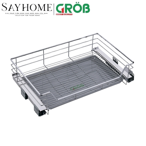 Kệ xoong nồi GROB CS-61/71/75/81/91 inox mạ Crom, nan vuông - Hàng chính hãng GROB