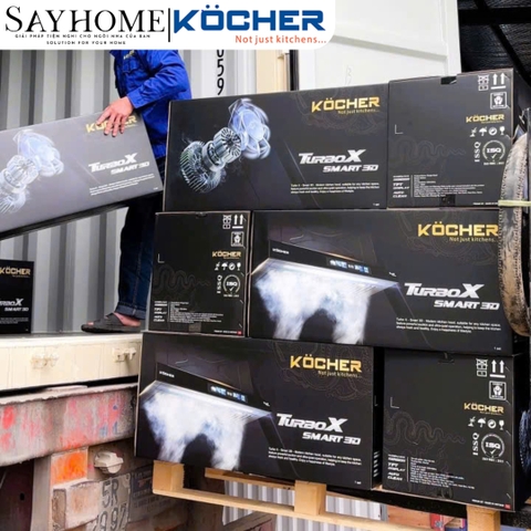Máy hút mùi Kocher Turbo Smart 3D X3D-350N tại thành phố Hồ Chí Minh