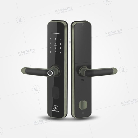 Khóa cửa KASSLER KL- 696 APP GREEN BRONZE thông minh - Hàng chính hãng KASSLER