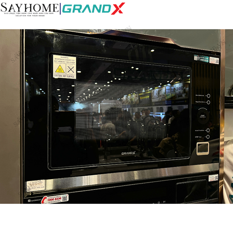 Lò nướng tích hợp lò vi sóng, lò hấp và nối chiên không dầu GrandX GX50MOS7 tại thành phố Hồ Chí Minh