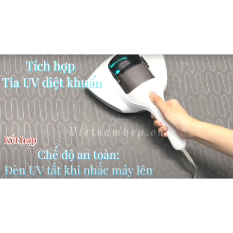 Máy hút bụi giường nệm diệt khuẩn Kieler VNB.C02 - Diệt khuẩn bằng tia UV - Hàng chính hãng