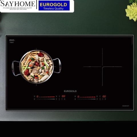 Bếp từ đôi EUROGOLD EUH2121 - Hàng chính hãng