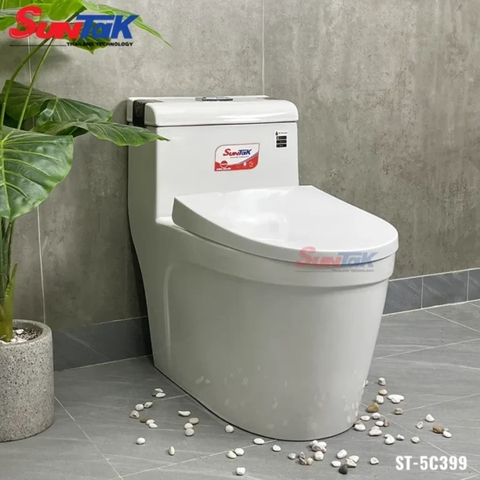 Bồn cầu 5C399 1 khối cao cấp