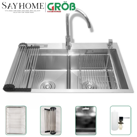 Chậu rửa bát GROB GV304-8248A tại thành phố Hồ Chí Minh