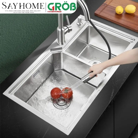 Chậu rửa bát GROB GV304-8248B tại thành phố Hồ Chí Minh