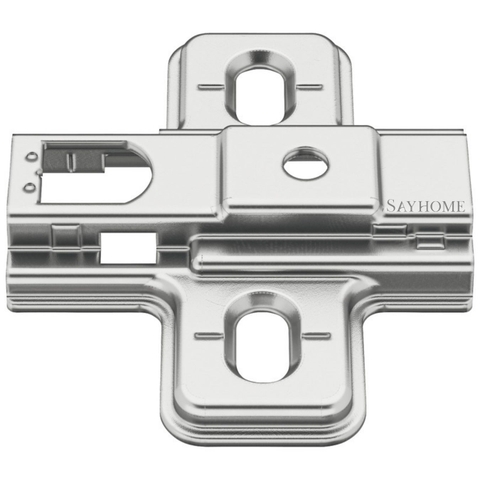 Đế bản lề tủ Metalla 310 SM Hafele 311.71.500