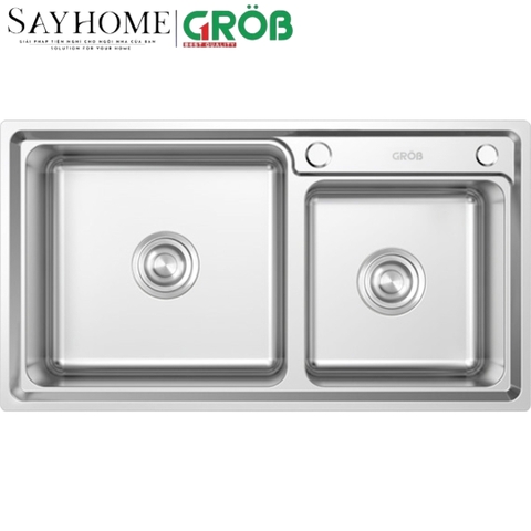 Chậu rửa bát 2 hố GROB GS304-7843PD tại thành phố Hồ Chí Minh