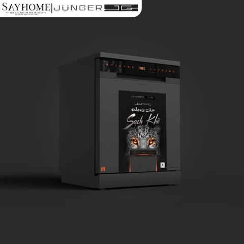 Máy rửa bát JUNGER JG Leopard DWJ-183-VG 15 bộ đồ ăn Châu Âu - Hàng chính hãng