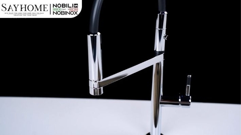 Vòi rửa chén NOBILI MOVE NB133S cần mềm - Hàng chính hãng