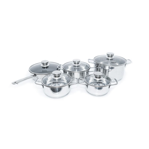 Bộ nồi KAFF KF-ST068 Pro Inox cao cấp 5 món