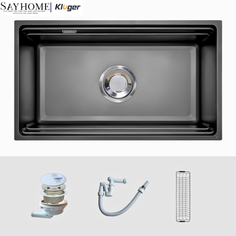 Chậu rửa chén bát 1 hố Nhật Kluger KG7644FB Basic/Plus tại thành phố Hồ Chí Minh