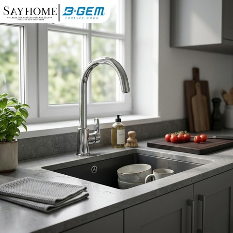 Vòi rửa chén bát B-GEM BG-V012A nóng lạnh cao cấp tại Thành phố Hồ Chí Minh