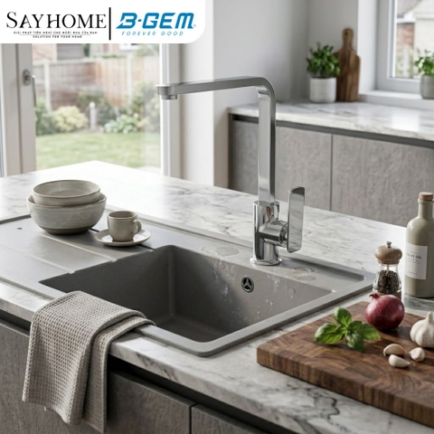 Vòi rửa chén bát B-GEM BG-Z006A nóng lạnh cao cấp tại Thành phố Hồ Chí Minh