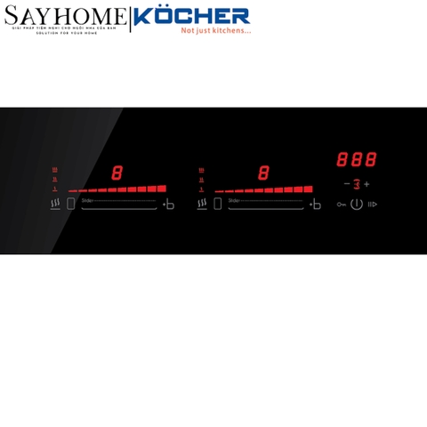 Bếp từ đôi Kocher DI 806GE02 tại thành phố Hồ Chí Minh