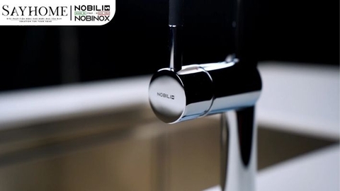 Vòi rửa chén NOBILI MOVE NB133S cần mềm - Hàng chính hãng