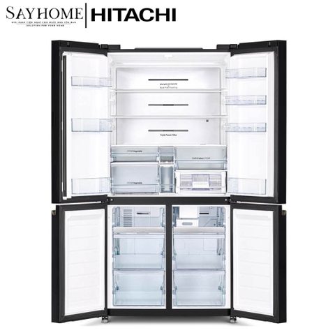 Tủ lạnh Multi Door 4 cánh màu đen Hitachi R-WB700VGV4 645 Lít tại thành phố Hồ Chí Minh