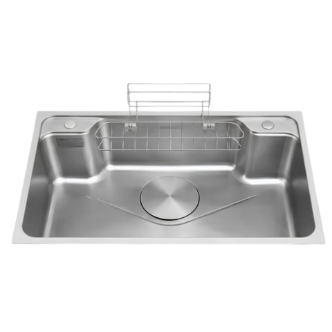 Chậu rửa chén bát 1 hố inox 304 B-GEM BG-8050CRH 80cm - Chính hãng