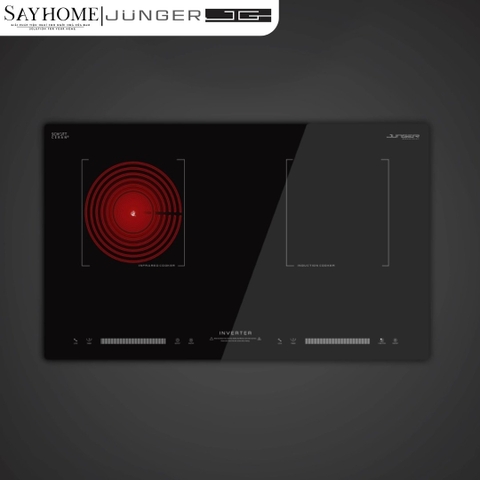 Bếp điện từ đôi JUNGER JG ID-16 - Hàng chính hãng