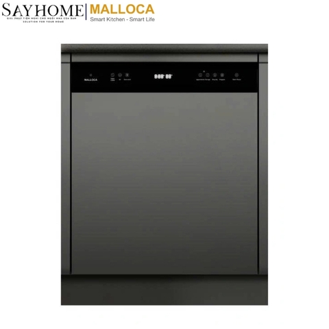 Máy rửa chén MALLOCA MDW157SI bán âm tủ 15 bộ chén dĩa tại thành phố Hồ Chí Minh
