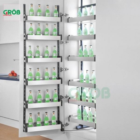 Tủ đồ khô đa năng 6 tầng inox hộp GROB - Bảo hành chính hãng 2 năm