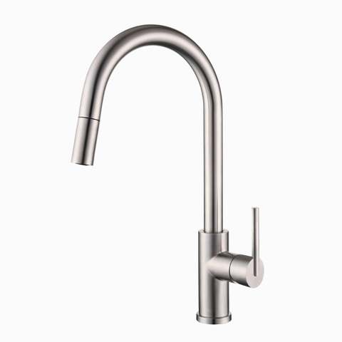 Vòi rửa bát Kluger KLF0030S dây rút, nóng lạnh - Chính hãng