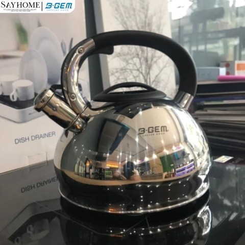 Ấm đun inox B-Gem BG-666A - Hàng chính hãng B-GEM