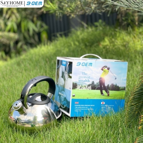 Ấm đun inox B-Gem BG-666A - Hàng chính hãng B-GEM
